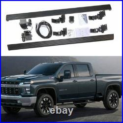 2PCS Power Side Step Running Boards Fits For Chevrolet Silverado 2500 2020-2025