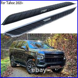 2PCS Running Board Fits For Chevy Tahoe 2021-2023 Side Step Nerf Bar Side Stairs