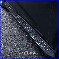 2PCS Running Board Fits for Chevrolet Tahoe 2020-2025 Side Steps Nerf Bar Black