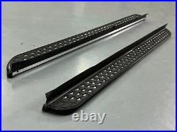 2PCS Running Board Fits for Chevrolet Tahoe 2020-2025 Side Steps Nerf Bar Black