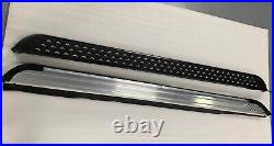 2PCS Running Board Fits for Chevrolet Tahoe 2020-2025 Side Steps Nerf Bar Black
