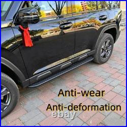 2PCS Running Boards Fit for Chevrolet Equinox 2018-2024 Side Steps Alu Anti-Slip