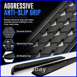 2PCS Running Boards Fit for Chevrolet Tahoe 2021-2026 Side Steps Anti-Slip