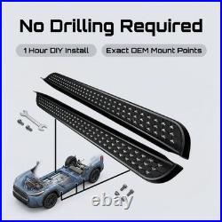 2PCS Running Boards Fit for Chevrolet Tahoe 2021-2026 Side Steps Anti-Slip