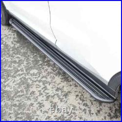 2PCS Running Boards Fits For Chevrolet Equinox 2018-2024 Side Step Nerf Bars ALU