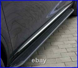 2PCS Running Boards Fits For Chevrolet Equinox 2018-2024 Side Step Nerf Bars ALU