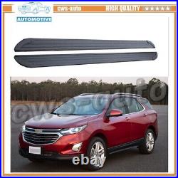 2PCS Running Boards Fits For Chevy Equinox 2018-2024 Side Step Nerf Bar Pedal