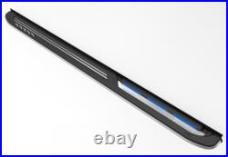 2PCS Running Boards Fits For Chevy Equinox 2018-2024 Side Step with LED Light