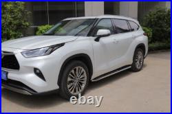 2PCS Running Boards Fits For Chevy Equinox 2018-2024 Side Step with LED Light