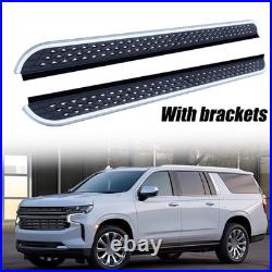 2PCS Running Boards Fits for Chevrolet Suburban 2021-2026 Nerf Bars Side Step