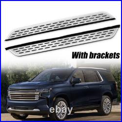 2PCS Running Boards Fits for Chevrolet Tahoe 2021-2026 Nerf Bars Side Step