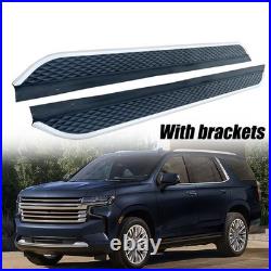 2PCS Running Boards Fits for Chevrolet Tahoe 2021-2026 Nerf Bars Side Step