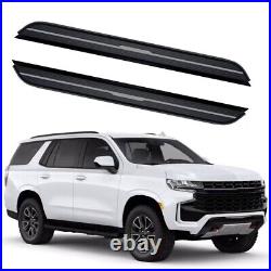 2PCS Running Boards Side Step Nerf Bars Fits For Chevrolet Tahoe 2021-2024