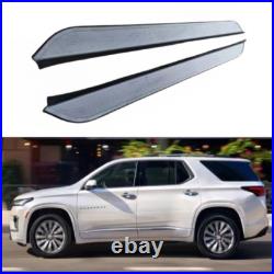 2PCS Running Boards Side Step Nerf Bars Pedal fits for Chevy Traverse 2018-2023