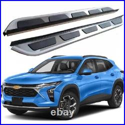2PCS Running Boards Side Step Nerf Bars Pedals Fits For Chevrolet Trax 2024