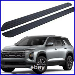 2PCS Running Boards Side Steps Bars Fits For Chevrolet Equinox 2025 2026