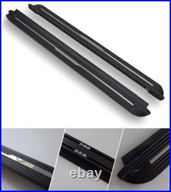 2PCS Running Boards Side Steps Bars Fits fFor Chevrolet Equinox 2018-2024 Black