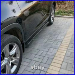 2PCS Running Boards Side Steps Bars Fits fFor Chevrolet Equinox 2018-2024 Black