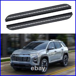 2PCS Running Boards Side Steps Fit Chevrolet Equinox 2025 Fixed Nerf Bars Pedals