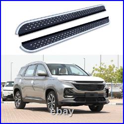 2PCS Running Boards Side Steps Fit Chevy Captiva 2019-2025 Fixed Nerf Bars Pedal