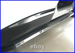 2PCS Running Boards Side Steps Fit Chevy Suburban 2021-2024 Fixed Nerf Bar Pedal