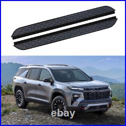 2PCS Running Boards Side Steps Fits All New Chevy Traverse 2024 Nerf Bars Pedals