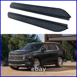 2PCS Running Boards Side Steps Fits Chevy Tahoe 2021-2024 Fixed Pedals Nerf Bars 2PCS Running Boards Side Steps Fits Chevy Tahoe 2021-2024 Fixed Pedals Nerf Bars