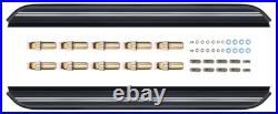 2PCS Running Boards Side Steps Fits Chevy Tahoe 2021-2024 Fixed Pedals Nerf Bars