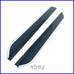 2PCS Running Boards Side Steps Fits Chevy Tahoe 2021-2024 Fixed Pedals Nerf Bars