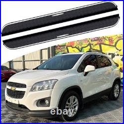 2PCS Running Boards Side Steps Fits Chevy Trax 2013-2022 Fixed Nerf Bars Pedals