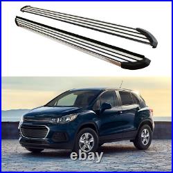 2PCS Running Boards Side Steps Fits Chevy Trax 2015-2022 Fixed Nerf Bars Pedals