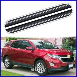 2PCS Running Boards Side Steps Fits For Chevrolet Equinox 2018-2024 Fixed Step