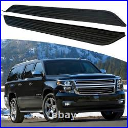 2PCS Running Boards Side Steps Fits For Chevy Suburban 2015-2020 Fixed Nerf Bars