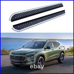 2PCS Running Boards Side Steps Fits For Chevy Trax 2024 Fixed Nerf Bars Pedals