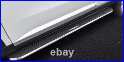 2PCS Running Boards Side Steps For Chevy Suburban 2021-2026 Fixed Nerf Bar Pedal