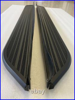 2PCS Running Boards Side Steps Nerf Bars Black For Chevrolet Suburban 2021-2025