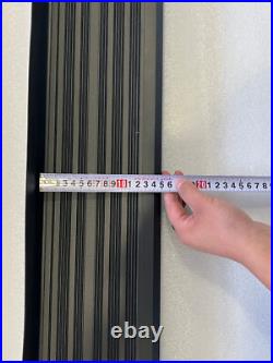 2PCS Running Boards Side Steps Nerf Bars Black For Chevrolet Suburban 2021-2025