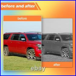 2PCS Running Boards Side Steps Nerf Bars Black For Chevrolet Suburban 2021-2026