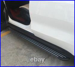 2PCS Running Boards Side Steps Nerf Bars Fits For Chevrolet Equinox 2018-2024
