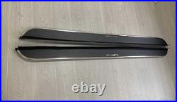 2PCS Running Boards Side Steps Nerf Bars Fits For Chevrolet Suburban 2015-2020