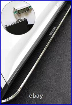 2PCS Running Boards Side Steps Nerf Bars Fits For Chevrolet Suburban 2021-2027