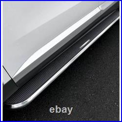 2PCS Running Boards Side Steps Nerf Bars Fits For Chevrolet Suburban 2021-2027