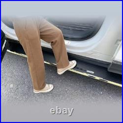 2PCS Running Boards Side Steps Nerf Bars Fits For Chevrolet Suburban 2021-2027
