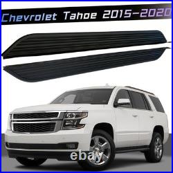 2PCS Running Boards Side Steps Nerf Bars Fits For Chevrolet Tahoe 2015-2020