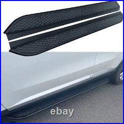 2PCS Running Boards Side Steps Nerf Bars Fits For Chevrolet Traverse 2018-2023