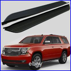 2PCS Side Step Nerf Bars Running Boards Fits For Chevrolet Tahoe 2015-2020