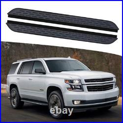 2PCS Side Step Nerf Bars Running Boards Fits For Chevrolet Tahoe 2015-2020