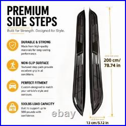 2PCS Side Step Running Board Fits for Chevrolet Tahoe 2021-2026 Nerf Bar Pedals