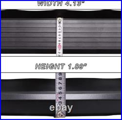 2PCS Side Steps Nerf Bars Running Boards Fits For Chevrolet Express 2003-2026