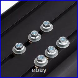 2PCS Side Steps Nerf Bars Running Boards Fits For Chevrolet Express 2003-2026